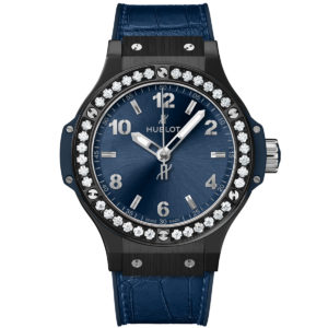 HUBLOT BIG BANG CERAMIC BLUE DIAMONDS