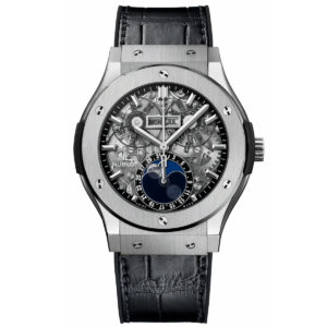 HUBLOT CLASSIC FUSION AEROFUSION MOONPHASE TITANIUM