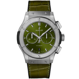 HUBLOT CLASSIC FUSION TITANIUM GREEN