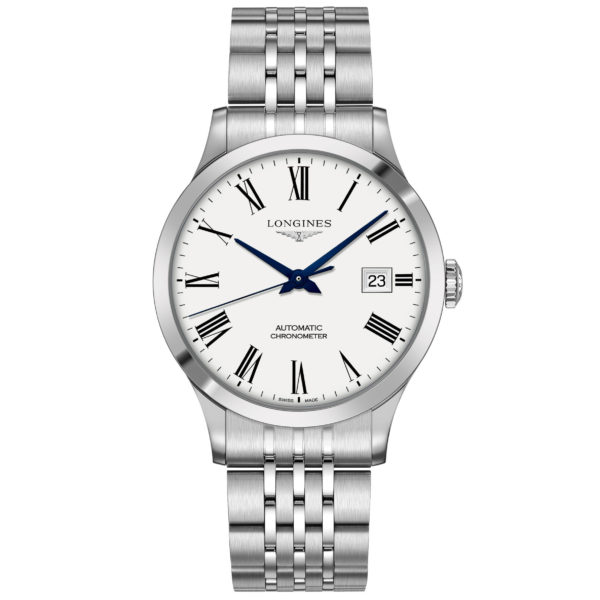 LONGINES RECORD COLLECTION 40MM ACCIAIO AUTO