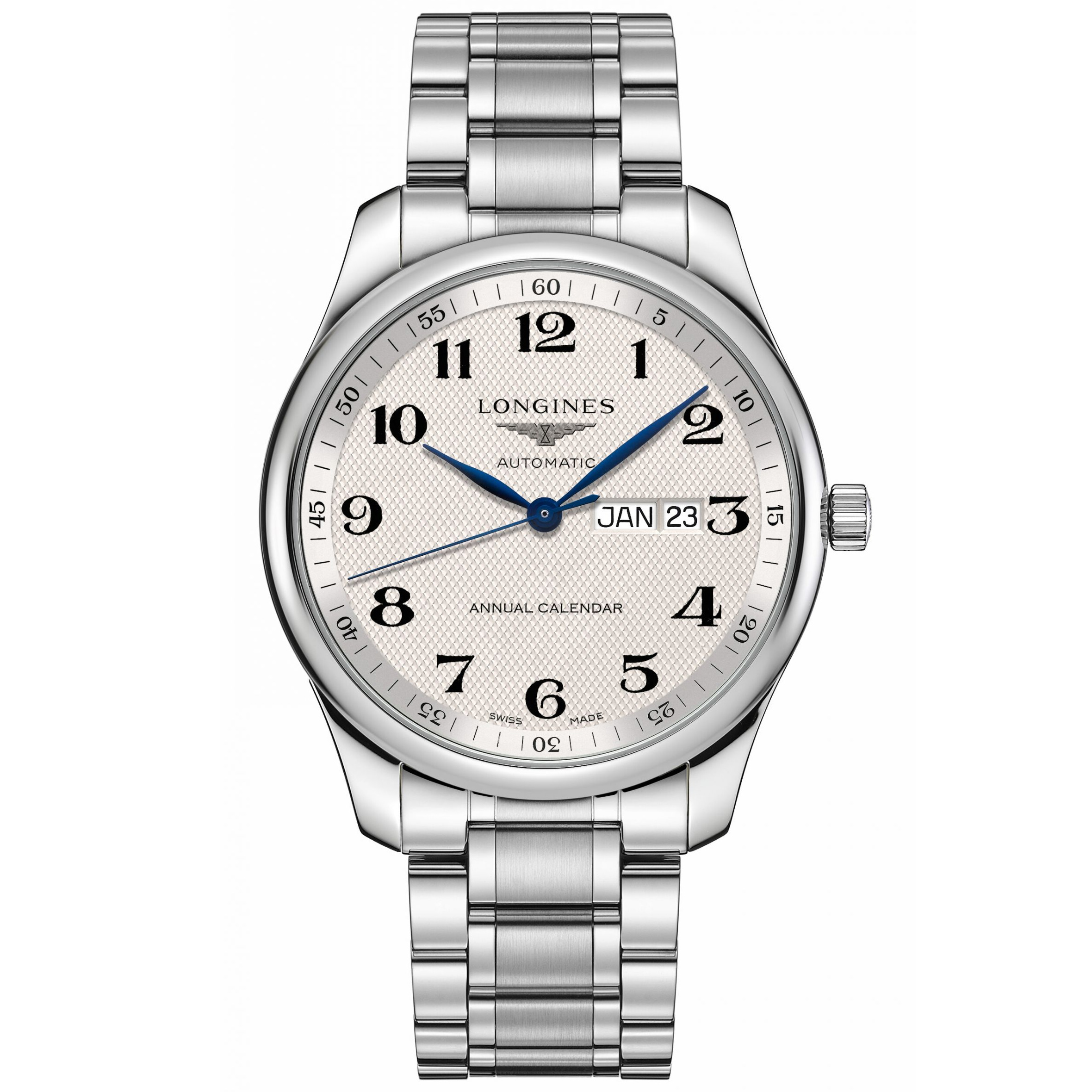 LONGINES MASTER COLLECTION 42MM ACCIAIO AUTO - Restivo gioiellerie