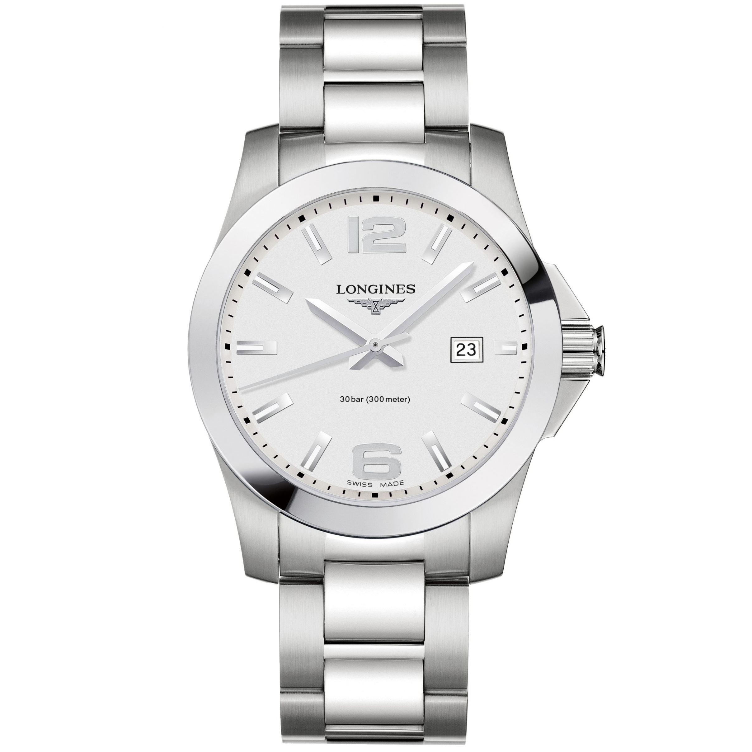 Longines Conquest 41Mm Acciaio Quarzo - Restivo gioiellerie