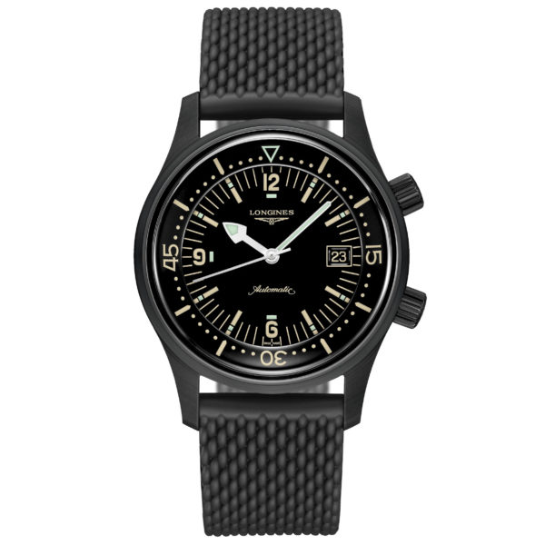 LONGINES LEGEND DIVER 42MM ACCIAIO NERO PVD AUTO