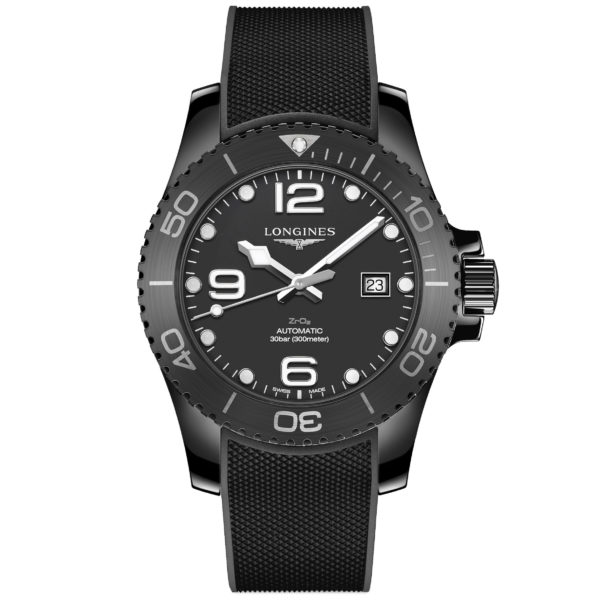 LONGINES HYDROCONQUEST 43MM CERAMICA NERA AUTO