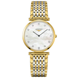 LONGINES LA GRANDECLASSIQUE 33MM ACCIAIO PVD GIALLO QUARZO