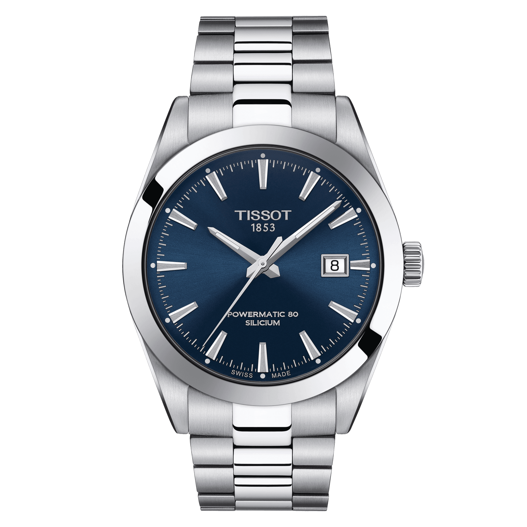 TISSOT GENTLEMAN POWERMATIC 80 SILICIUM 40MM AUTO - Restivo gioiellerie